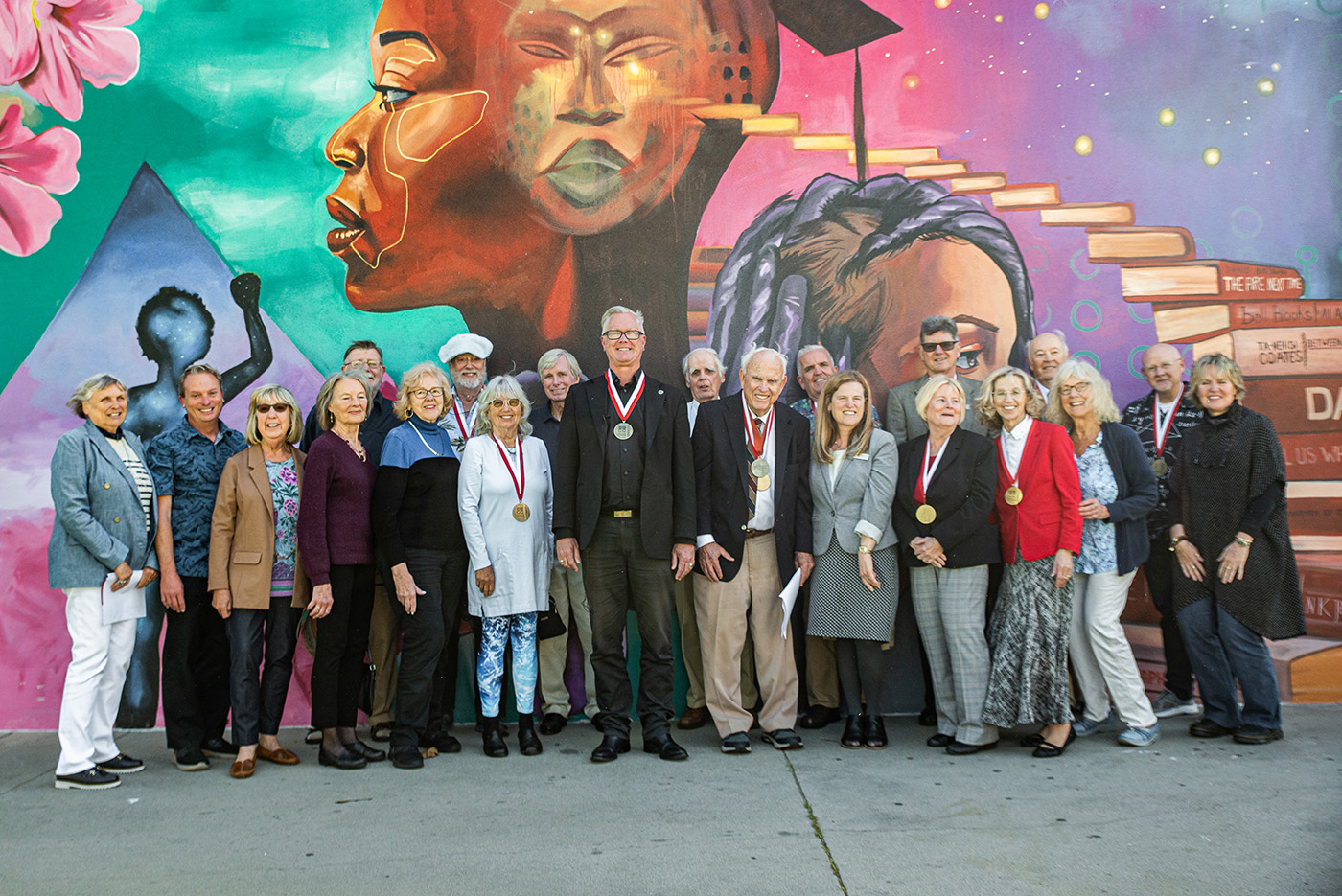 2024 Faculty lecture group photo featuring Nathan Kreitzer